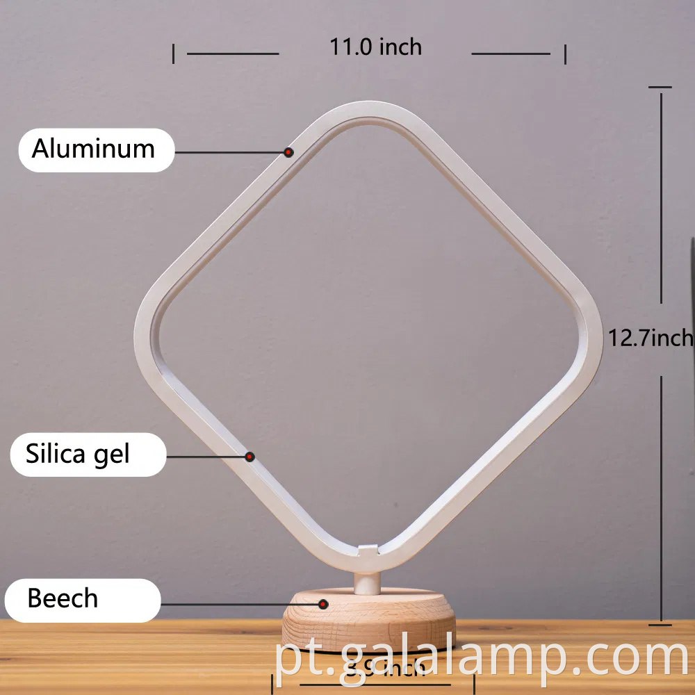 Lâmpada criativa de cabeceira para crianças - luz noturna perfeita